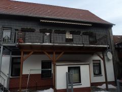 Balkongeländer schmiedeeisern